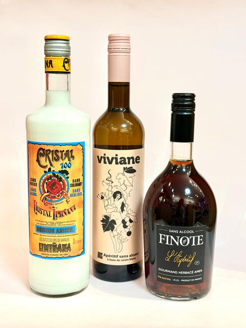 Apéritifs prêt à boire sans alcool - les verres complices