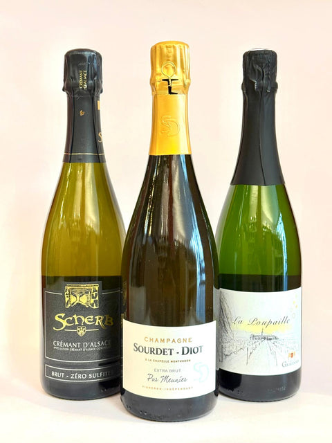 Pétillant Blanc avec alcool - les verres complices