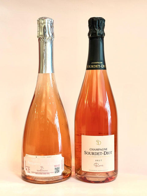 Pétillant Rosé avec alcool - les verres complices