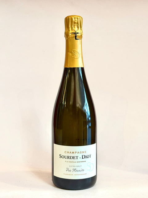 Champagne  Sourdet Diot Pur Meunier Extra Brut - 0.75l