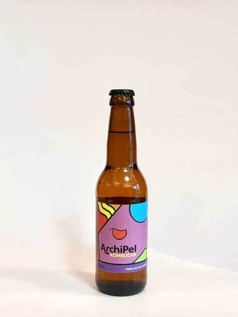 Kombuchas Archipel   Feuilles Cassis-0,33l