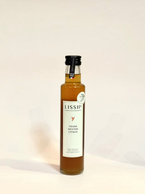 Sirops Lissip   Fraise Menthe Citron-0,25l