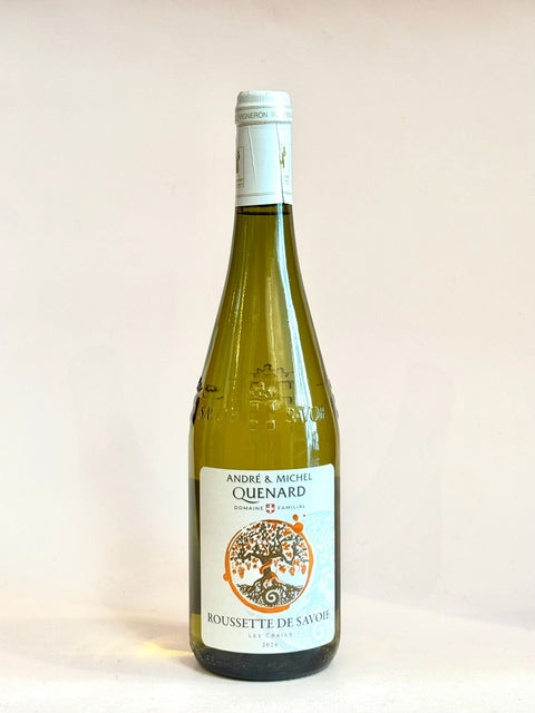 A & M Quenard Vin Blanc AOP Roussette de Savoie "Les Craies" 2024 - 0,75L - les verres complices - 