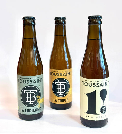 La Lucienne Toussaint Bière blonde Bio avec alcool - 33 cl