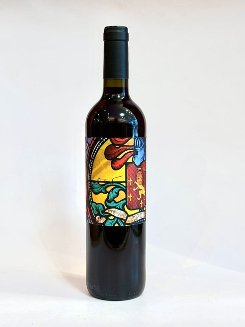 Abbaye de Valmagne Vitrail sur l'Abbaye Vin Rouge IGP OC 2023 - 0,75l - les verres complices - 