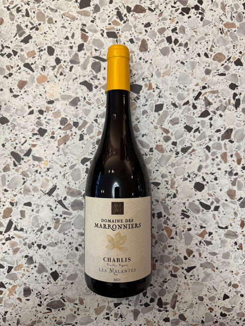 Chablis Vieilles Vignes Les Malantes Domaine des Marronniers 2023 - 0,75l - les verres complices - 