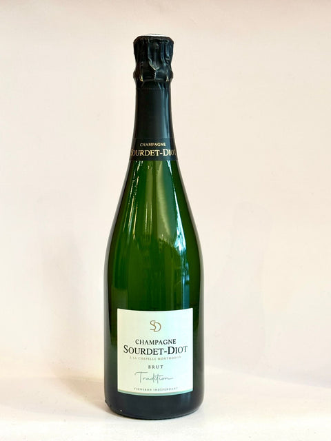 Champagne Sourdet Diot Brut Tradition - 0.75l - les verres complices - 