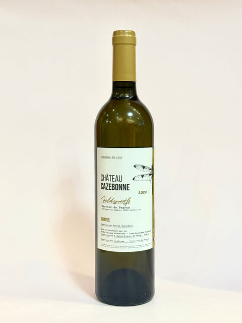 Château Cazebonne Feldspath de Peyron Blanc 2022 - 0,75L - les verres complices - 