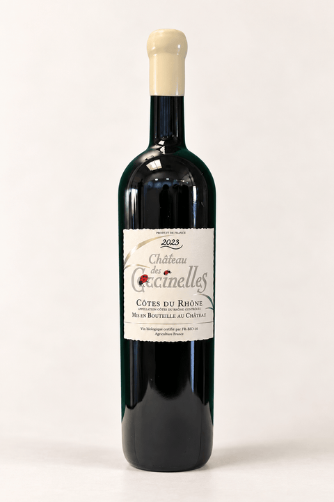 Château des Coccinelles - AOC Côtes du Rhône - 2023 - 150cl - les verres complices -
