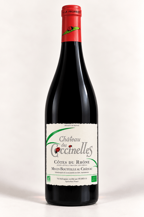 Château des Coccinelles - AOC Côtes du Rhône - 2023 - 75cl - les verres complices -