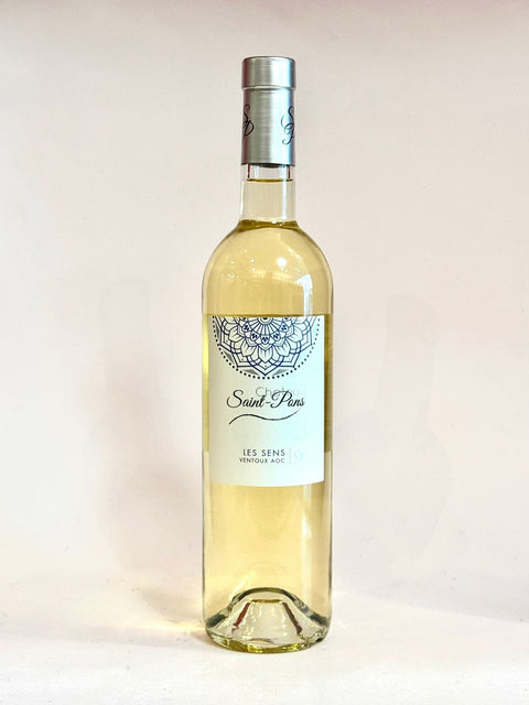 Chateau Saint Pons Les sens Vin Blanc AOP Ventoux 2023 - 0,75l - les verres complices - 