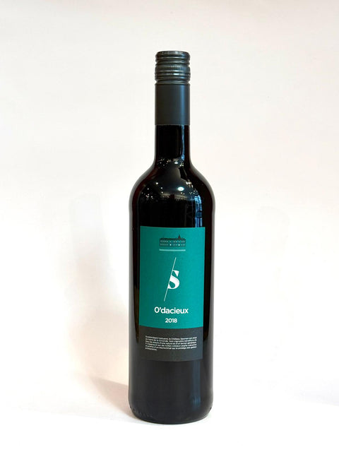 Château Sauman O'Dacieux 2018 Vin rouge désalcoolisé - 0,75L - les verres complices - 