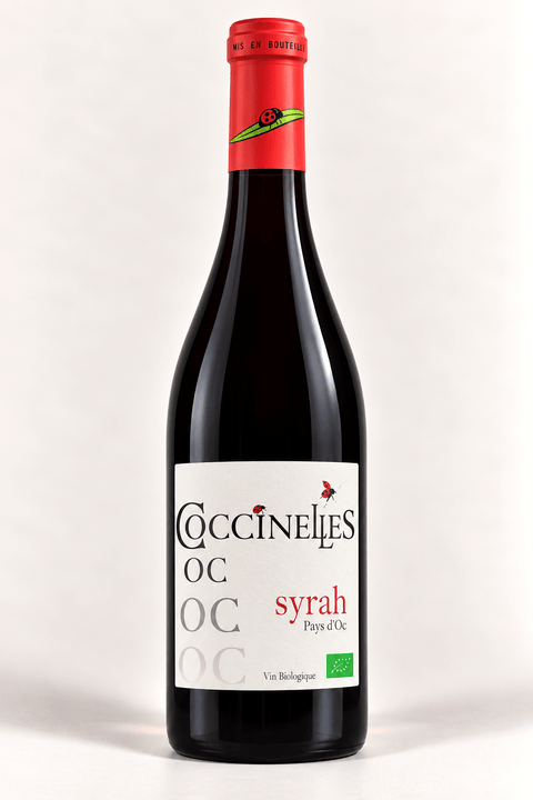 Coccinelles Syrah - IGP Pays d'Oc - 2023 - 75cl - les verres complices -