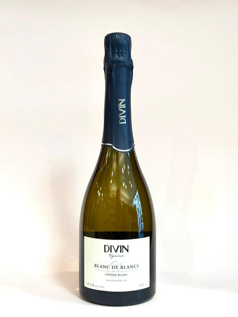 Divin Vigneron Pétillant Blanc de Blancs Chenin Blanc <0,5% vol. - 0,75L - les verres complices - 