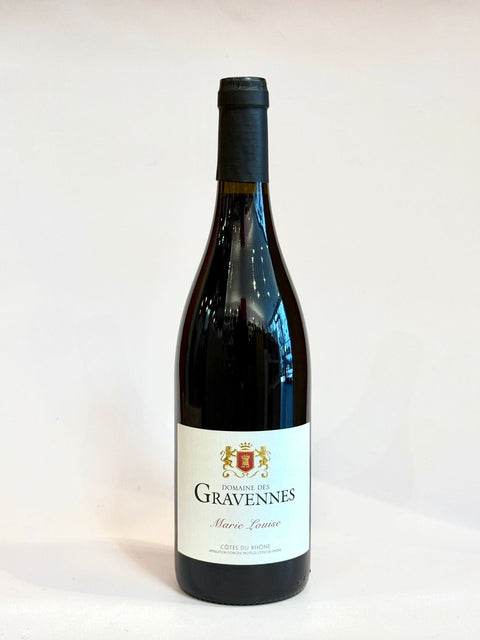 Domaine des Gravennes Marie - Louise Vin Rouge AOP Côtes du Rhône 2023 - 0,75l - les verres complices - 