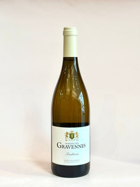 Domaine des Gravennes Tradition Vin Blanc Côtes du Rhône 2025 - 0,75l - les verres complices - 