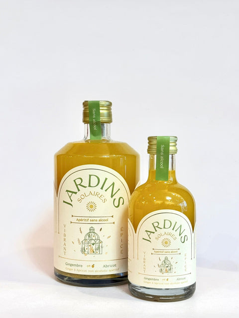 Jardins Jardins Solaires Abricot et Gingembre - 0,7l - les verres complices - 