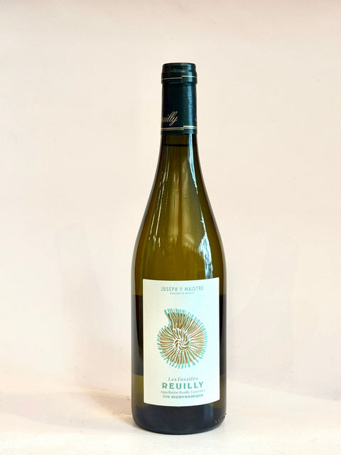 Joseph de Maistre Les fossiles Reuilly Vin blanc 2023 - 0,75cl - les verres complices - 