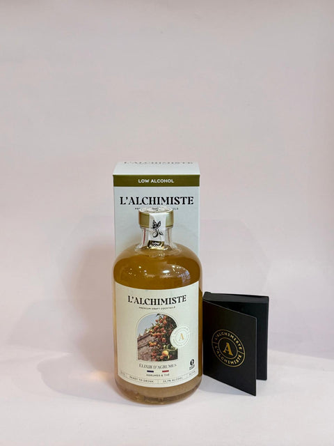 L'alchimiste Elixir d’Agrumes Cocktail Low Alcool - 0,5l - les verres complices - 