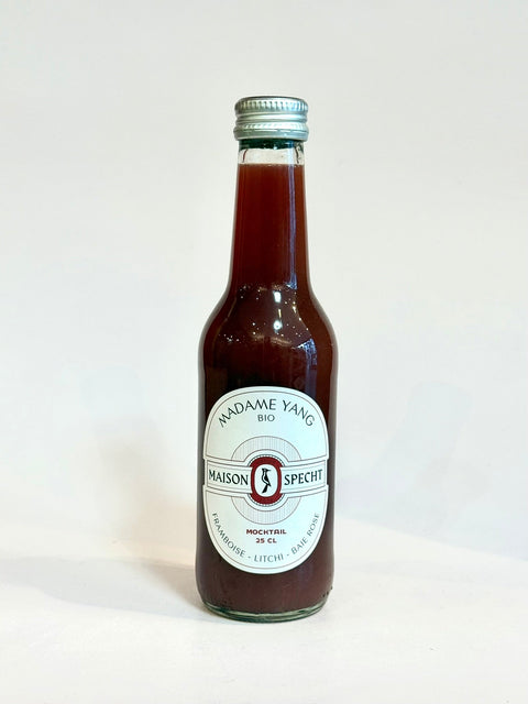 Maison Specht Mocktail Madame Yang Framboise Litchi Baies roses - 0,25l - les verres complices - 
