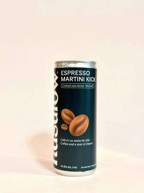 Nasdrow Espresso Martini ss alc. Espresso Martini Kick - 0,25l - les verres complices - 