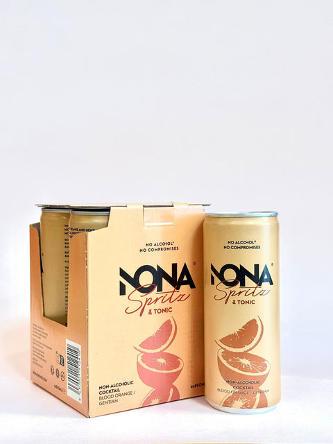 Nona Drinks Spritz Tonic RTD - 4 x 25cl - les verres complices - 