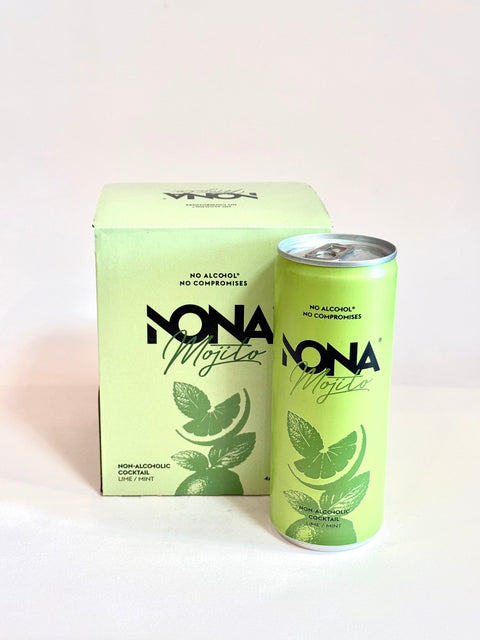 Nona Mojito sans alcool RTD - 4x25cl - les verres complices -
