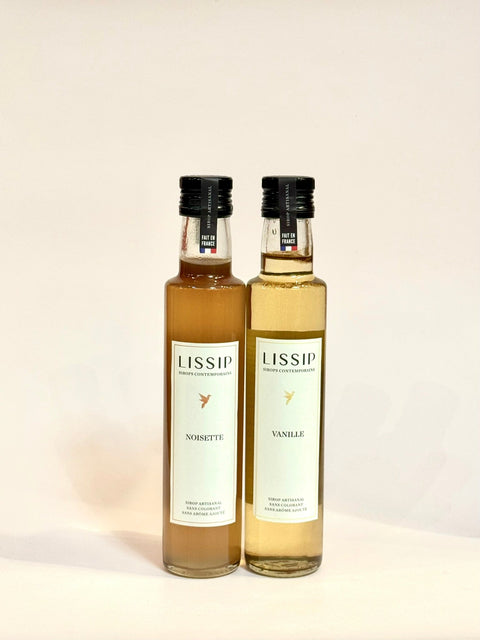 Sirops Lissip Noisette - 0,25l - les verres complices - 