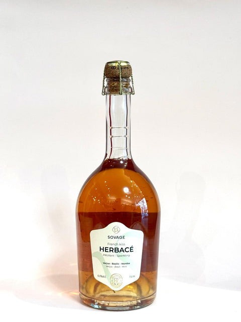 Sovage Herbacé Verjus - Basilic - Menthe douce - 0,75l - les verres complices - 