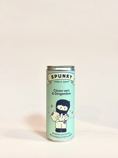 Spunky Citron vert & Gingembre - 0,25l - les verres complices - 