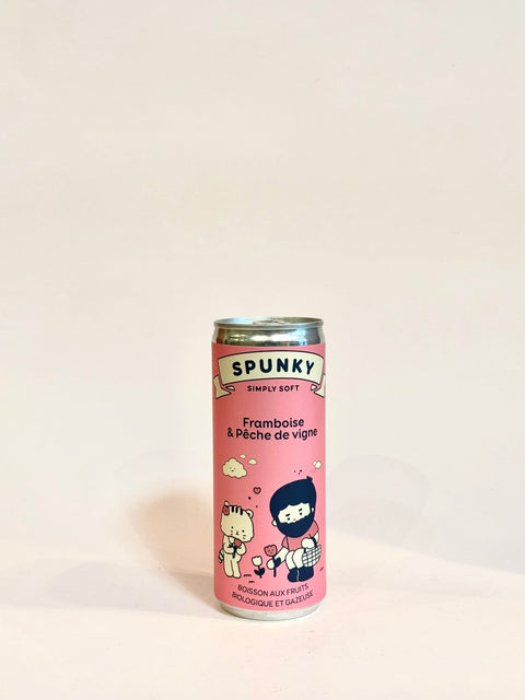 Spunky Framboise & pêche de vigne - 0,25l - les verres complices - 
