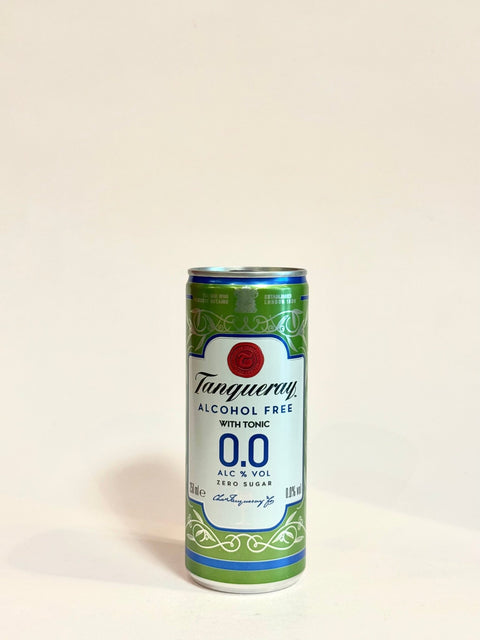 Tanqueray sans alcool & Tonic - 0,0% alcool et sans sucre - 0,25L - les verres complices -