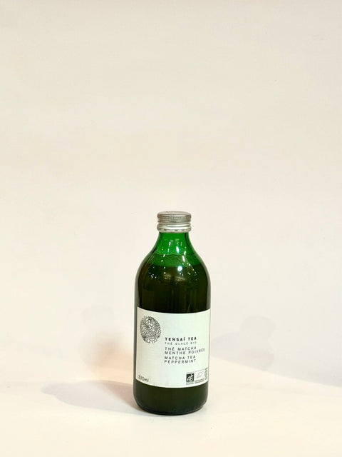 Tensai Thé Matcha Bio Menthe Poivrée - 330ml - les verres complices - 